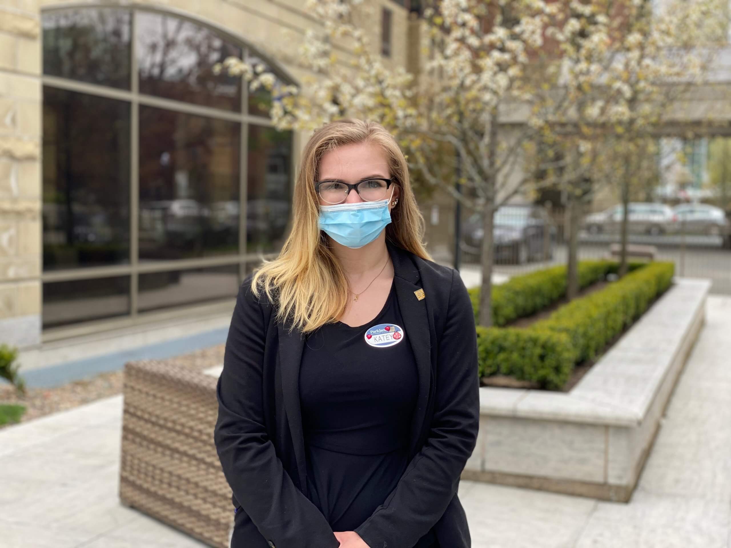 Katey Rogers, concierge at Parkland at the Gardens in Halifax, NS